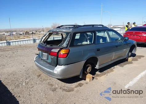 2001 Subaru Outback из США, поврежденный, VIN 4S3BH675216615413